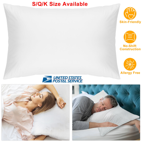 Bed Sleeping Pillows Down Alternative 