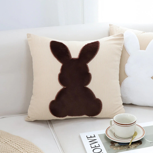 Bunny Silhouette Pillowcase