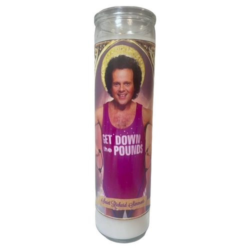 Richard Simmons Devotional Prayer Saint Candle