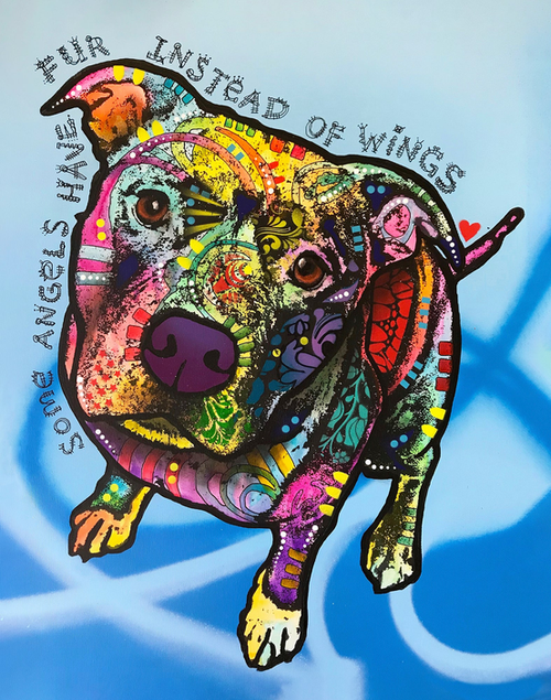 Pit Bull  1- Best of Breed Dean Russo House and Garden Flag