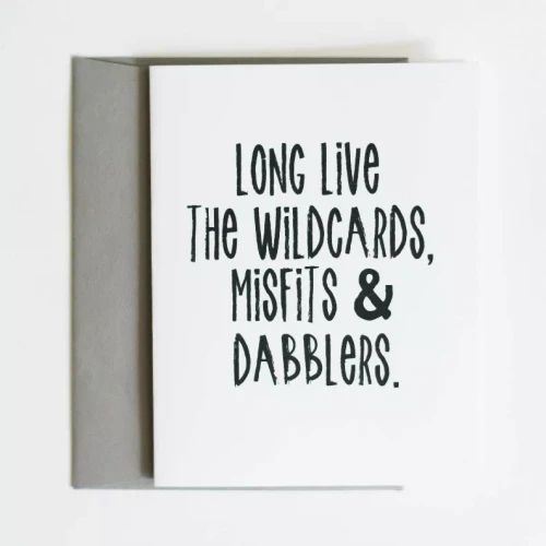 Long Live The Wildcards Card