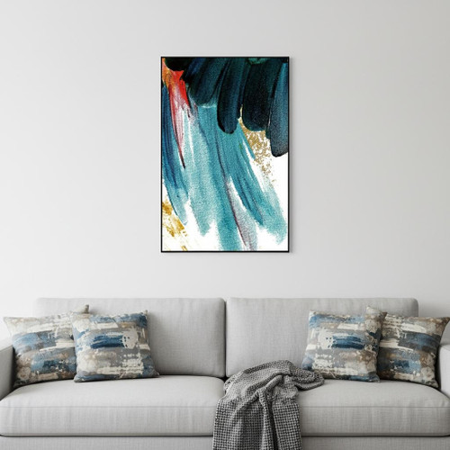 Livia Black Framed Wall Art