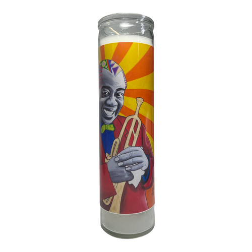 Chelsea Merrill Louis Armstrong Prayer Candle
