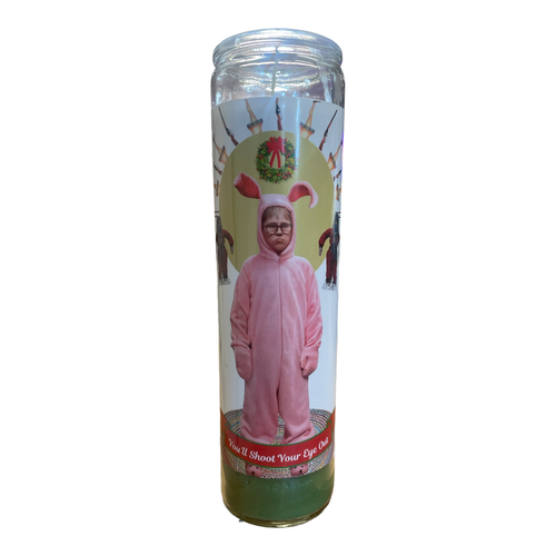 A Christmas Story Prayer Candle