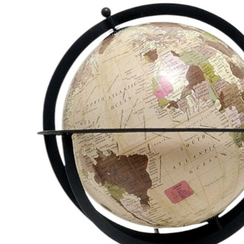 11" X 11" X 22.5" Globe On Tristand