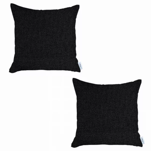 Boho-Chic Houndstooth Jacquard Throw Pillow Covers