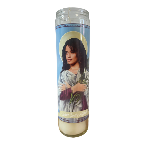 Camila Cabello Devotional Prayer Saint Candle