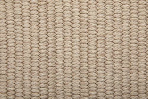 9' X 12' Ivory and Tan Hand Woven Area Rug