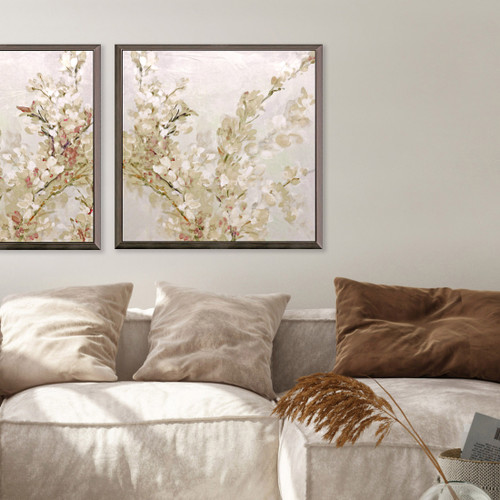 Fragile Beauty II Brown Framed Wall Art