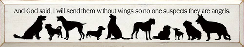 And God Said, I Will Send Them Without Wings...