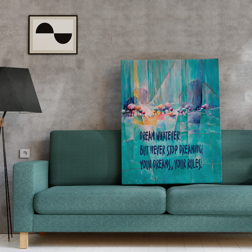 Turquoise Dream Art Print