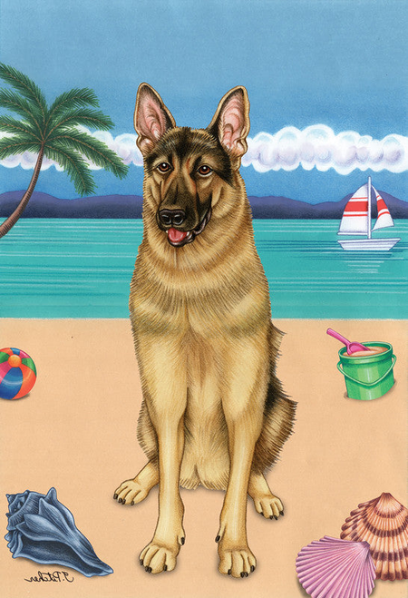 Yorkie - Best of Breed Dean Russo House and Garden Flag