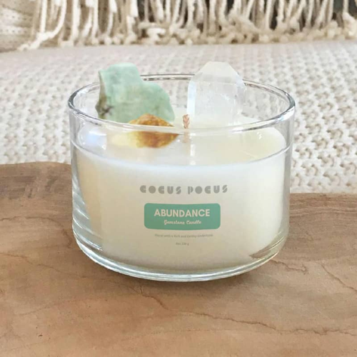 Abundance Gemstone Candle