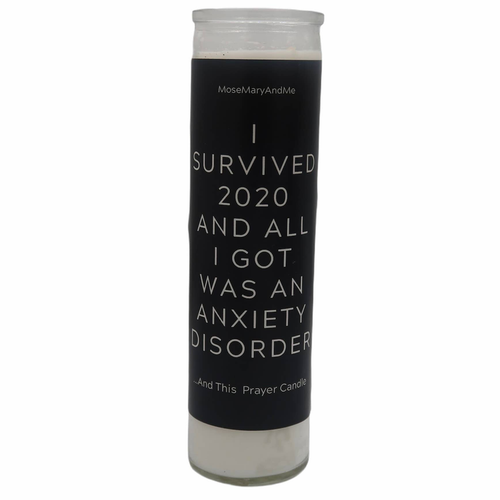 I Survived 2020 Devotional Prayer Saint Candle