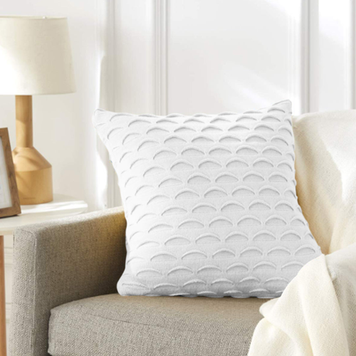 Scalloped Wave Pillowcase Pure 
