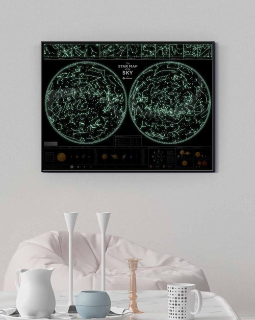 Star Map of The Sky