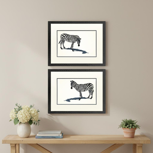 Set Of Two Stand By Me Black Framed Wall Art