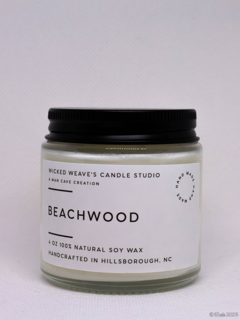 Beachwood Soy Wax Candle (4 Size Options)