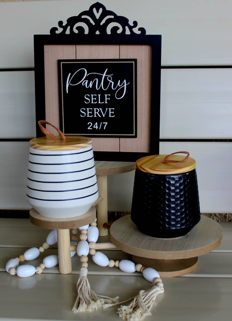 Luxe Soy Wax Candle with Bamboo lid