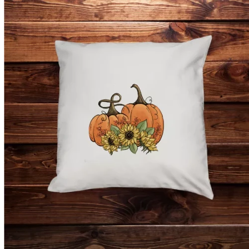Fall Pumpkin Pillow Cover