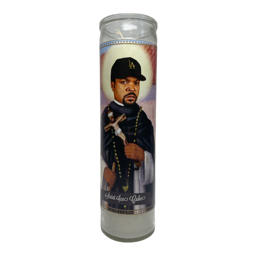 Ice Cube Devotional Prayer Saint Candle
