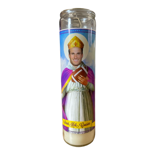 Kirk Cousins Devotional Prayer Saint Candle