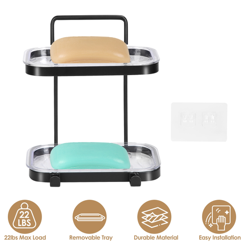 Soap Dish Soap Bar Holder Square Soap Rack 