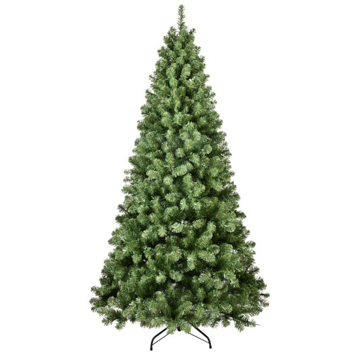 6' Pre Lit Full Spruce Christmas Tree