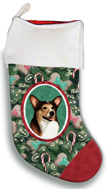 Corgi Pembroke Welsh Open Tri - Best of Breed Christmas Stocking