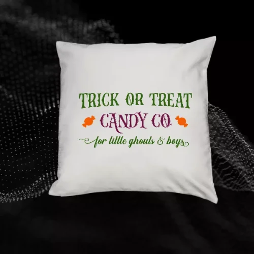 Trick or Treat Pillow Cover
