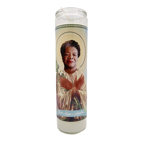 Maya Angelou Devotional Prayer Saint Candle
