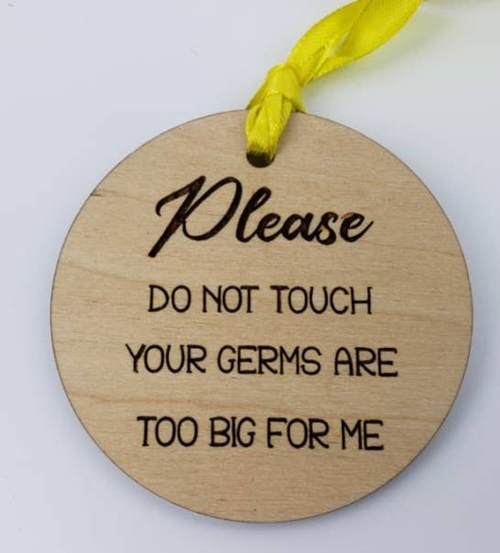 please don't touch baby sign