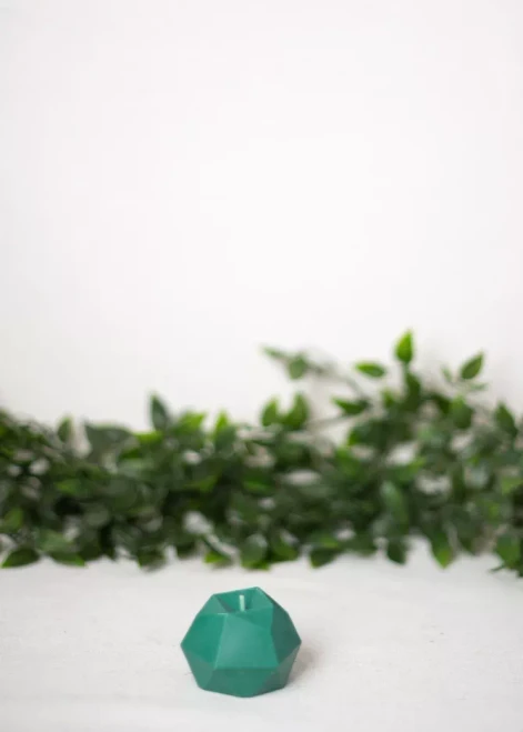 Geometric Candle Collection