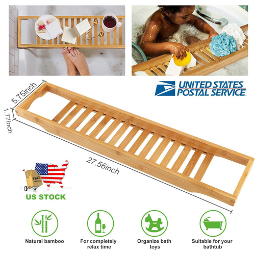 Bamboo Bathtub Tray Bath Table 