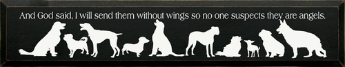 And God Said, I Will Send Them Without Wings...