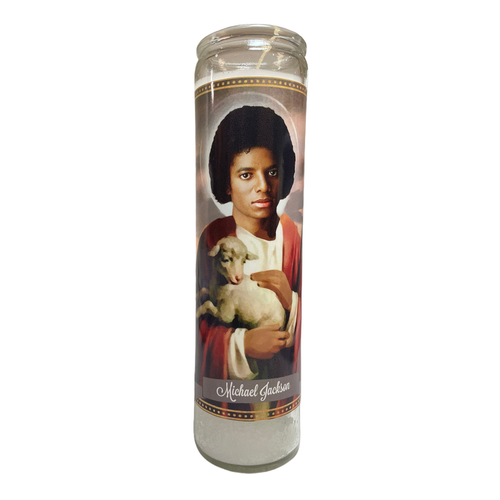 Michael Jackson Devotional Prayer Saint Candle