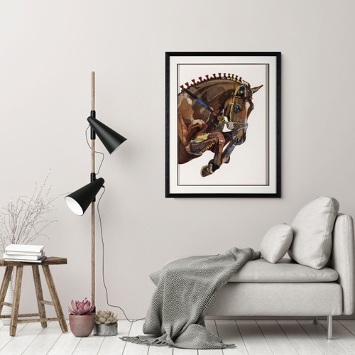 Leap of Freedom Black Shadowbox Bold Art Wall Art