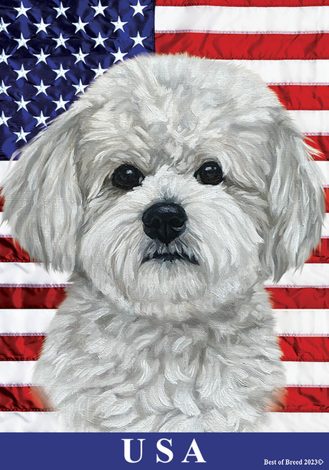 Maltipoo - Best of Breed All-American II Outdoor Flag