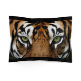 Tiger Eyes Microfiber Pillow Sham