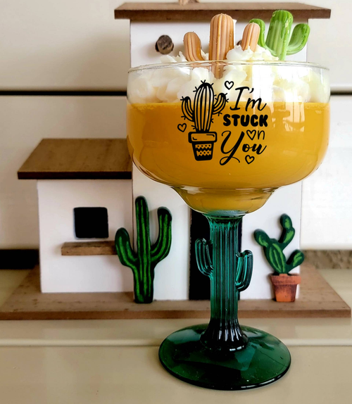 Cactus Theme Scented Soy Wax Candle