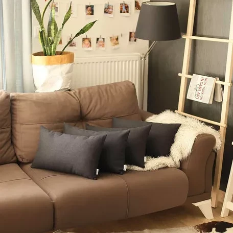 Boho-Chic Decorative Jacquard Throw Pillow