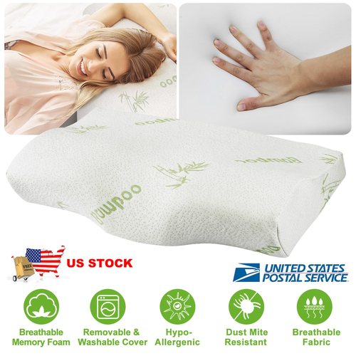 Bamboo Memory Foam Sleep Pillow 