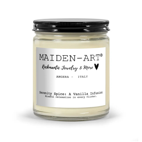 Serenity Spice: A Vanilla Infusion - Candle 