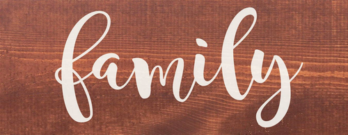 Family Farmhouse Sign