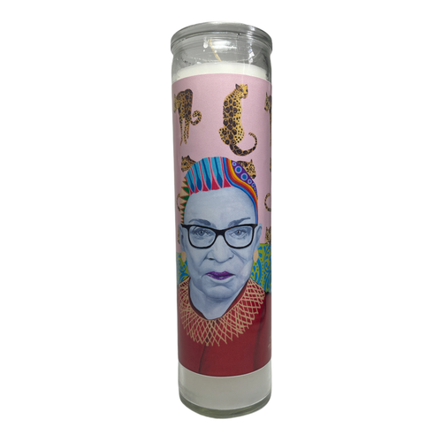 Chelsea Merrill Ruth Bader Ginsburg RBG Prayer Candle