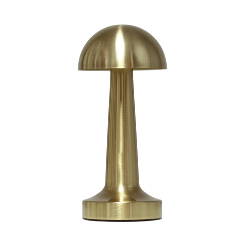 9" Gold Metal Lighthouse Table Lamp