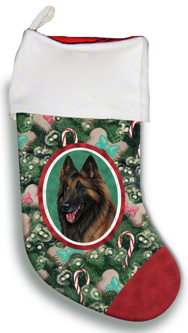Belgian Tervuren - Best of Breed Christmas Stocking