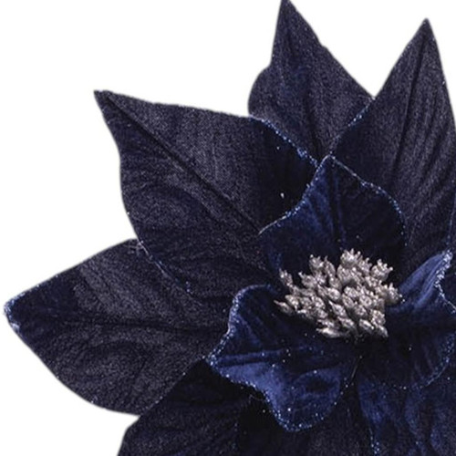 Set of Six 24" Blue Artificial Plant