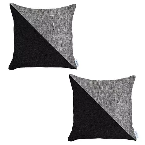 Boho-Chic Houndstooth Jacquard Throw Pillow Covers
