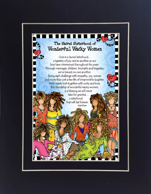 Sacred Sisterhood Themed Gifty Art